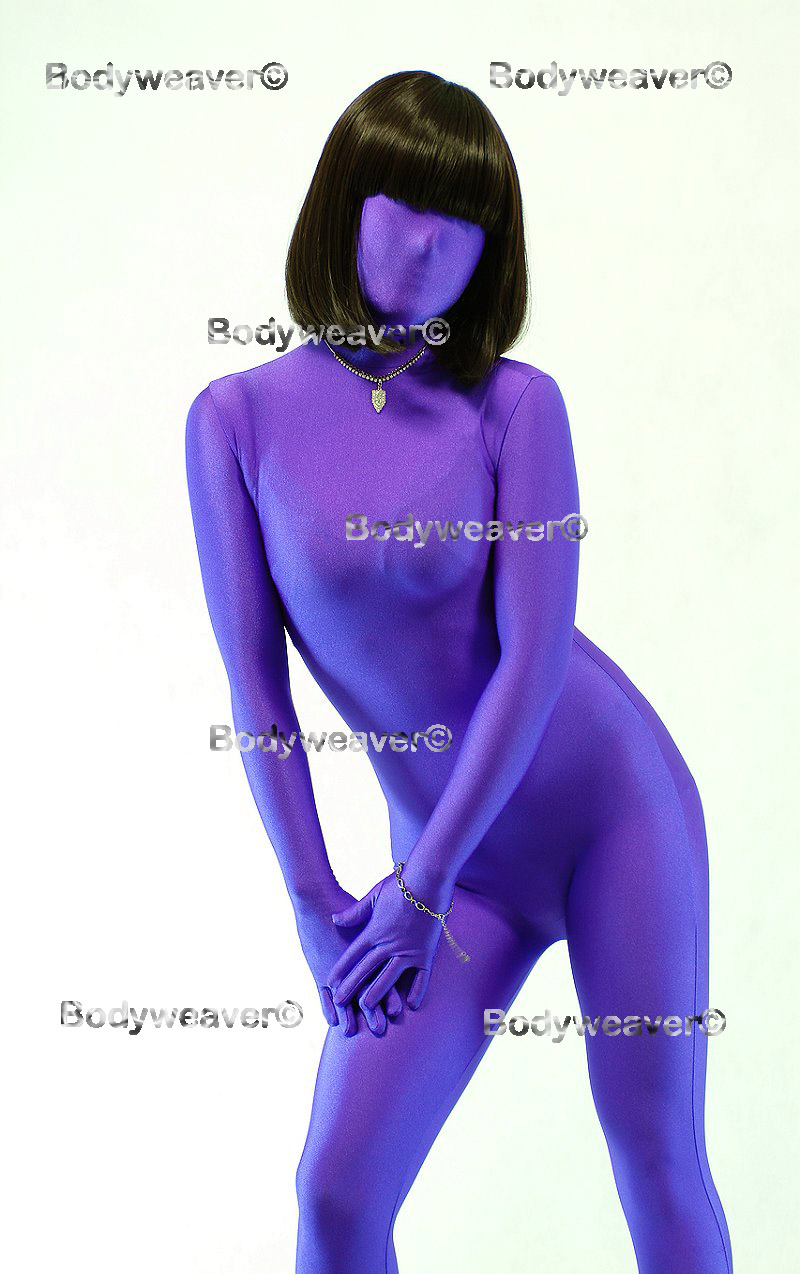 A026 Shiny Orchid Zentai
